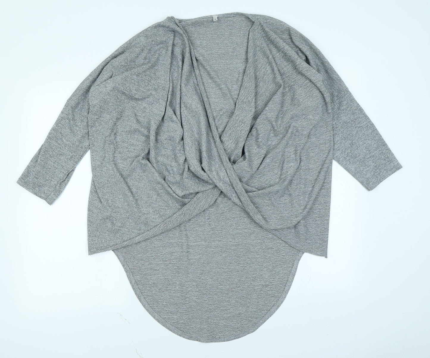Preworn Womens Grey   Basic T-Shirt Size 14