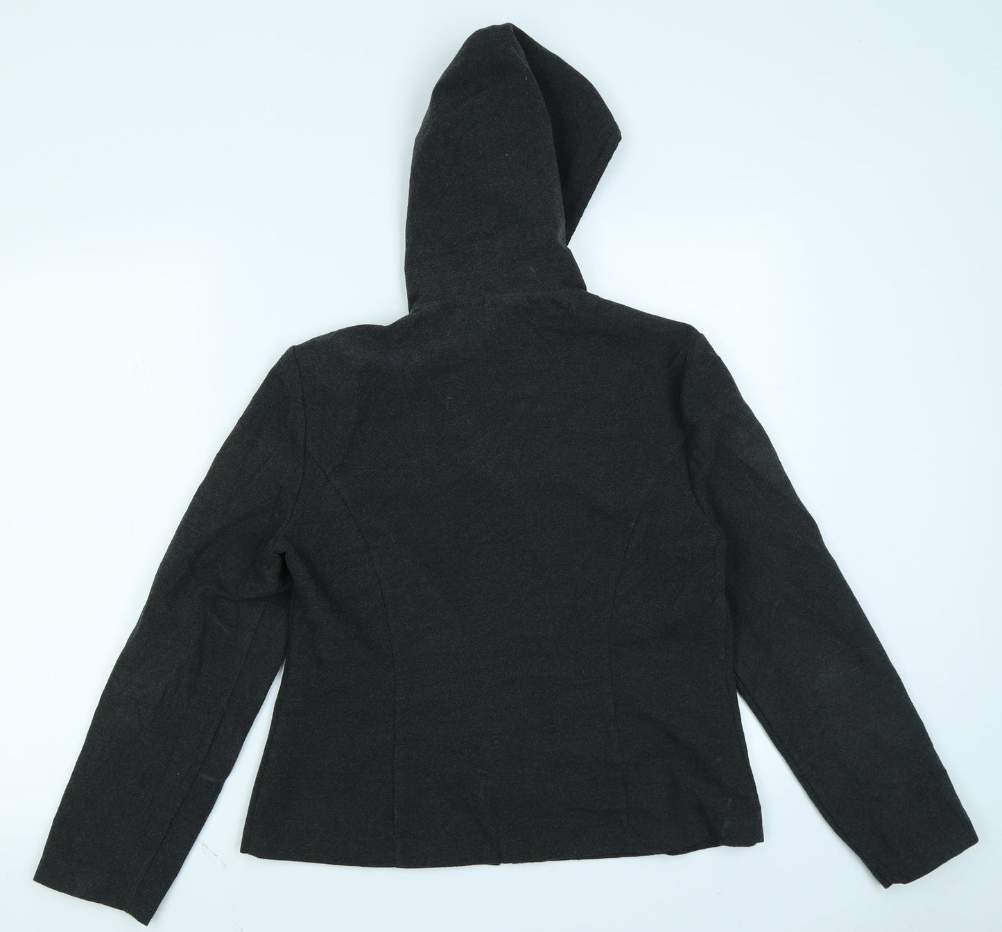 Select Womens Grey   Full Zip Hoodie Size 12