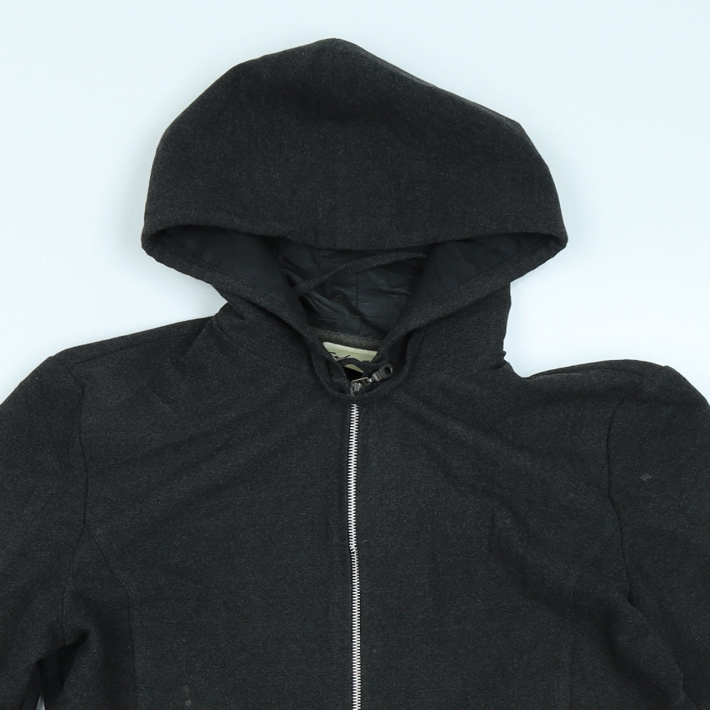 Select Womens Grey   Full Zip Hoodie Size 12