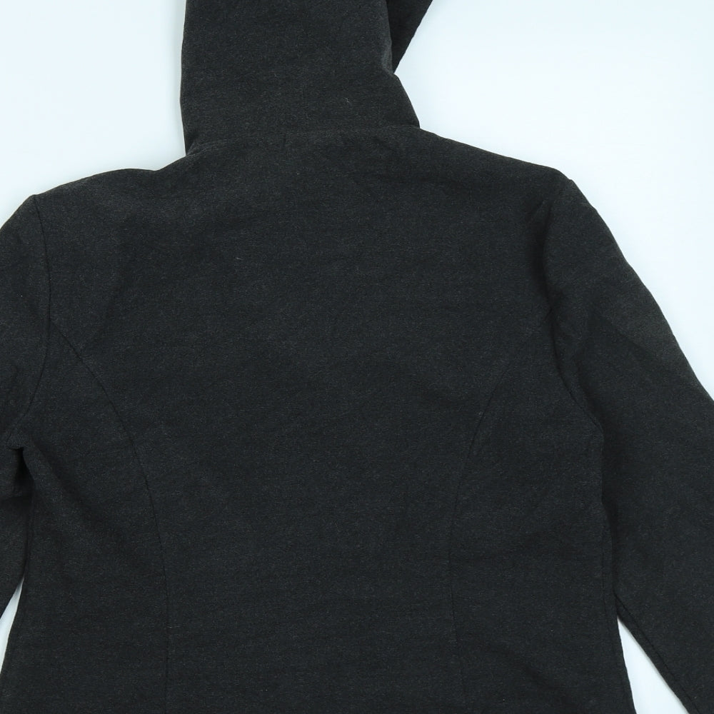 Select Womens Grey   Full Zip Hoodie Size 12