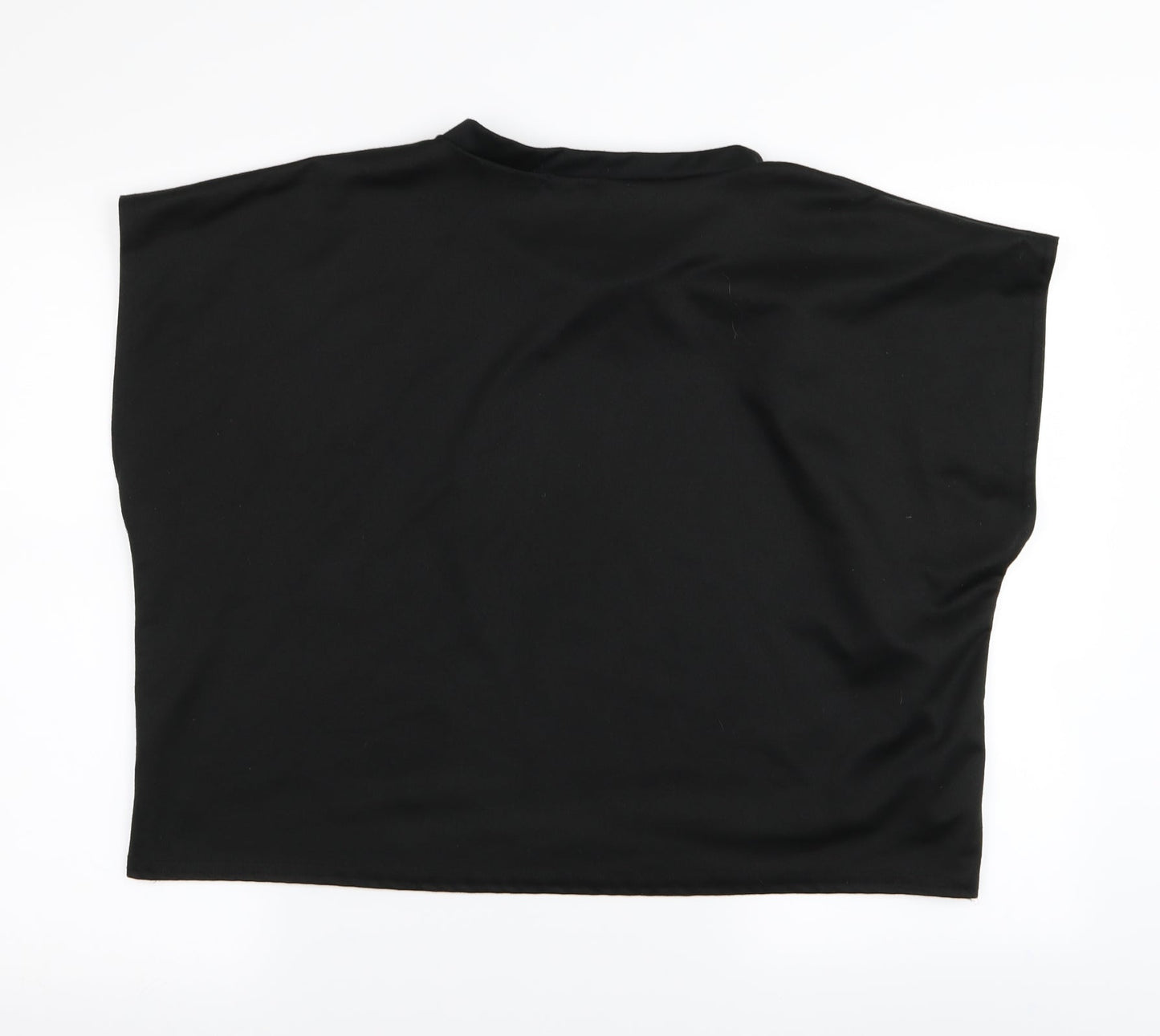 Misspap Womens Black   Basic T-Shirt Size L