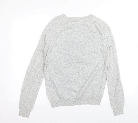 Dorothy Perkins Womens Grey   Pullover Jumper Size 10