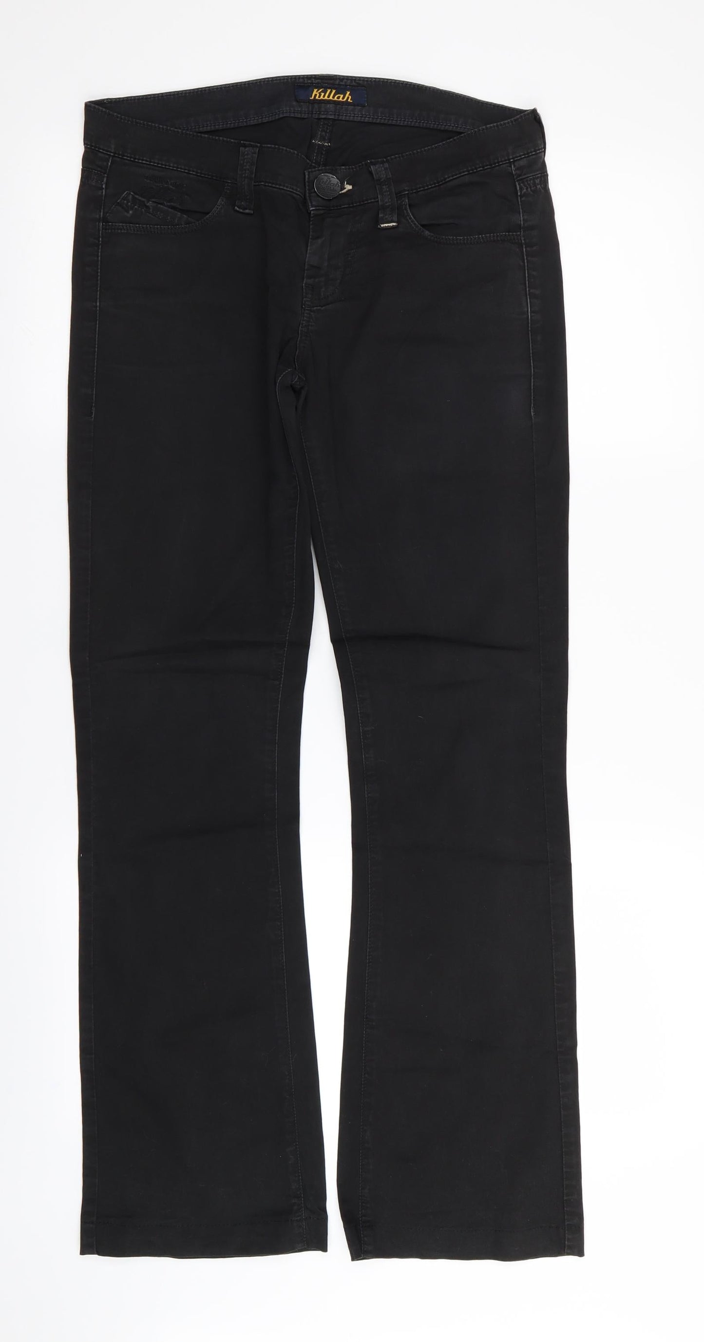 Killah Womens Black   Straight Jeans Size 30 in L31 in