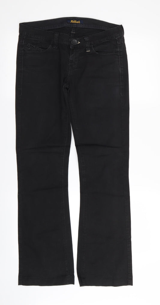 Killah Womens Black   Straight Jeans Size 30 in L31 in