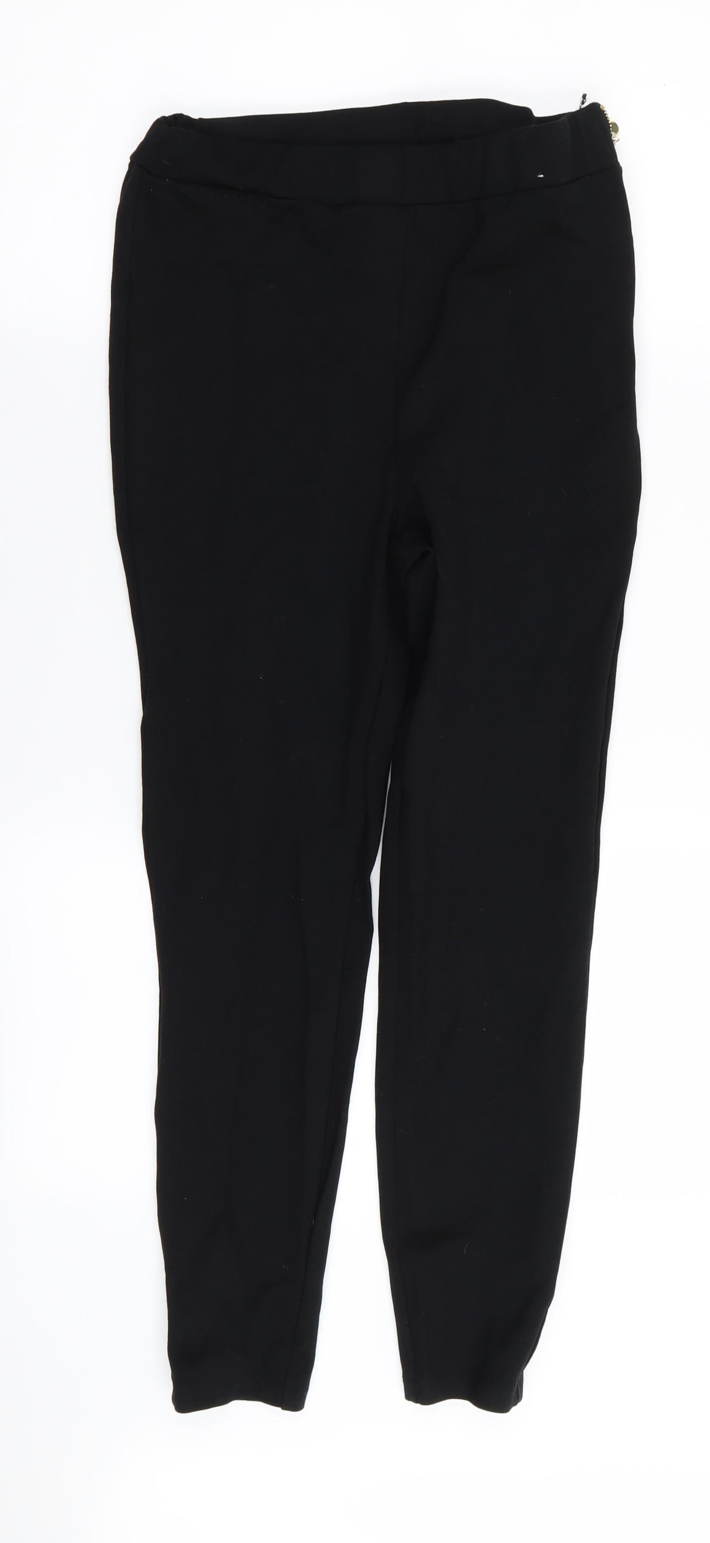 Papaya Womens Black   Trousers  Size 12 L24 in
