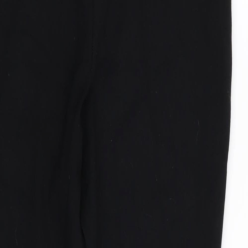 Papaya Womens Black   Trousers  Size 12 L24 in