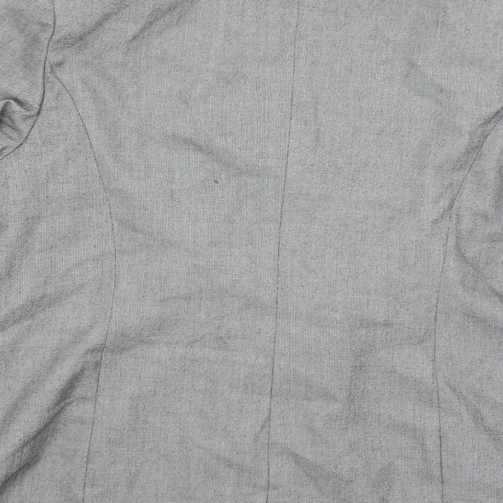 essence Womens Grey   Jacket Blazer Size 16