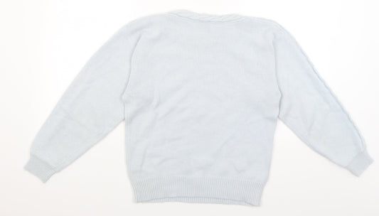 C and A Womens Blue   Pullover Jumper Size 14