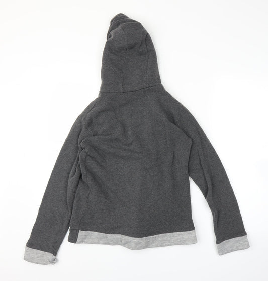 Qiaoyishi Womens Grey   Full Zip Hoodie Size 8