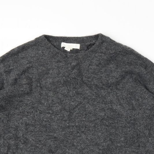 H&M Womens Grey   Pullover Jumper Size XS