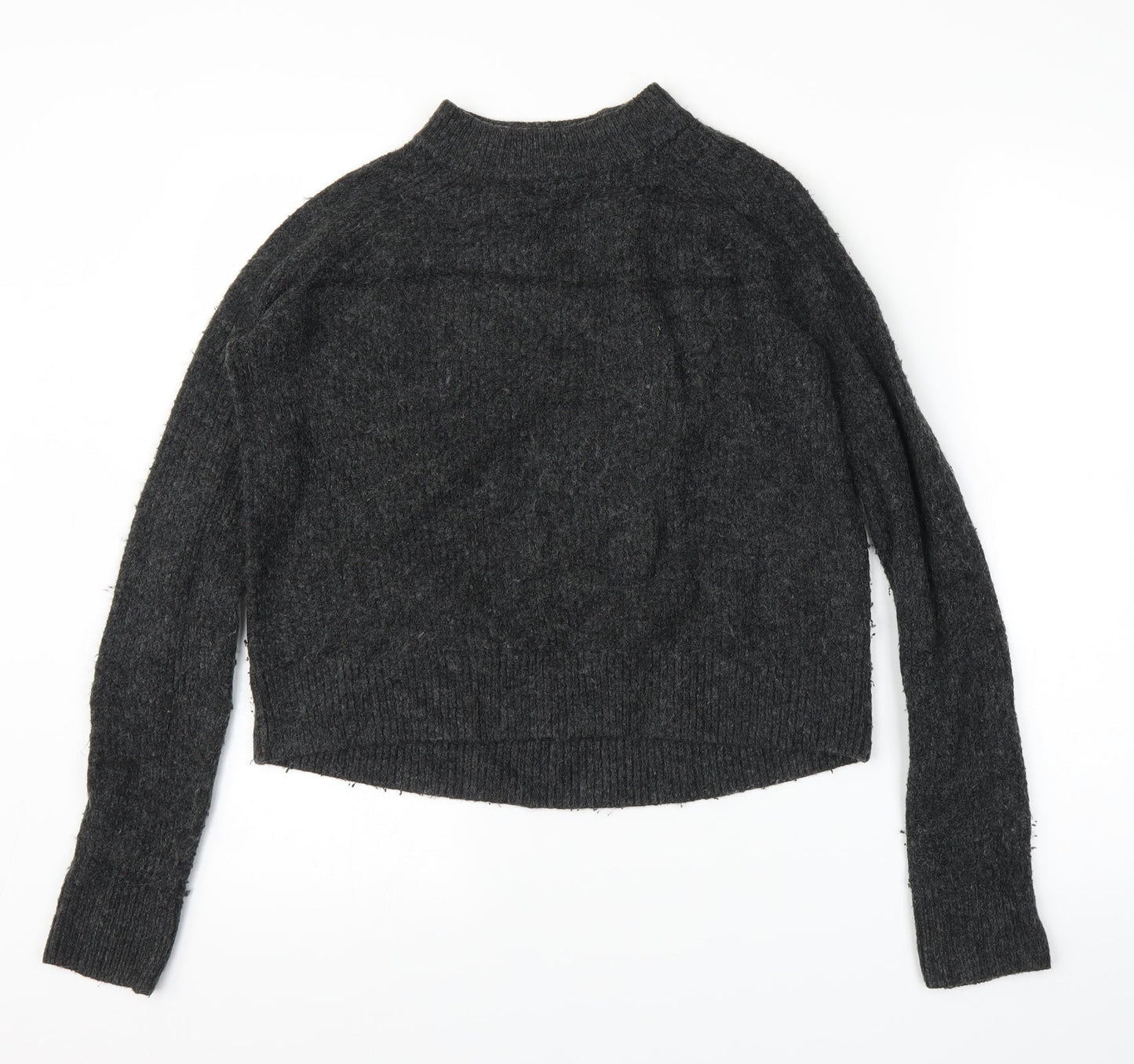 H&M Womens Grey   Pullover Jumper Size S