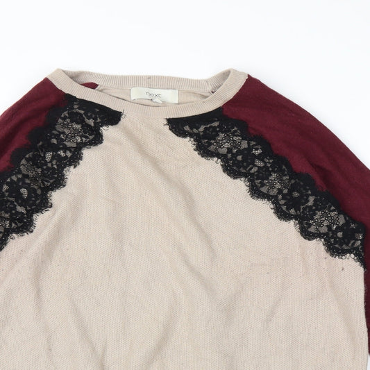 NEXT Womens Beige   Pullover Jumper Size 16