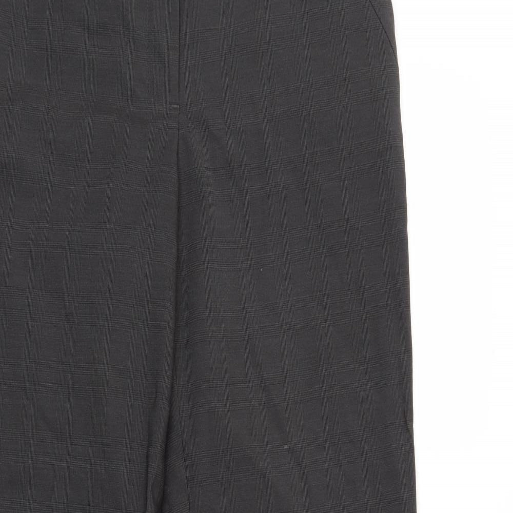 next  Womens Grey   Trousers  Size 10 L30 in