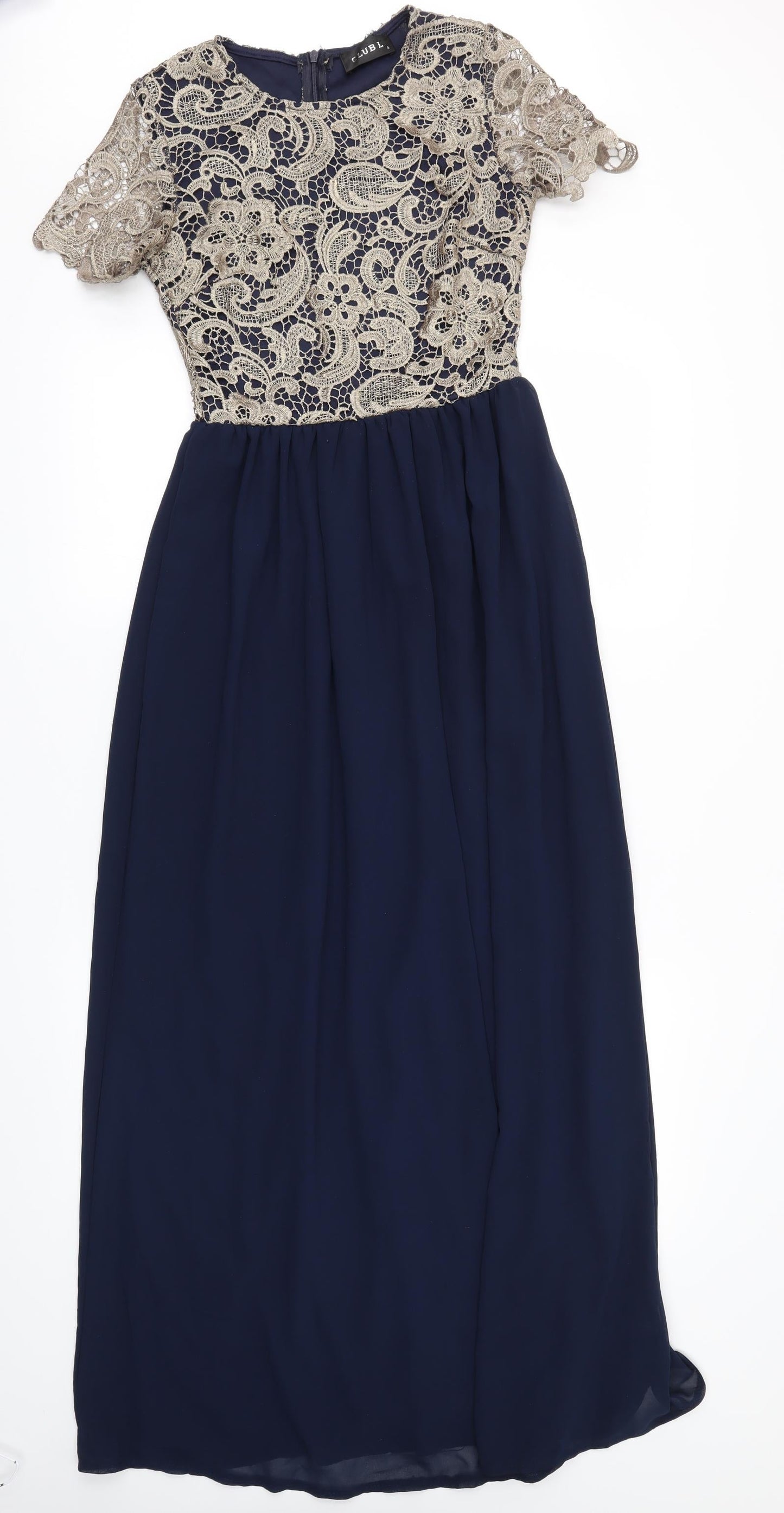 Club L Womens Blue   Fit & Flare  Size 6