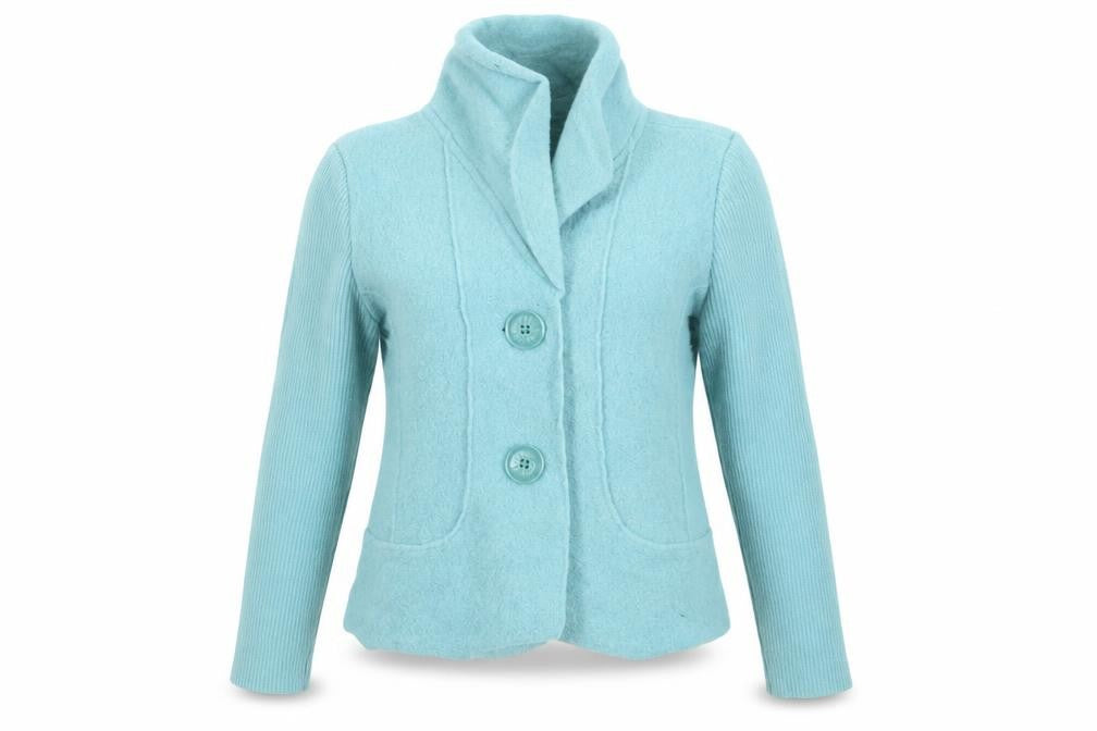 Bianca Womens Blue   Jacket  Size 10