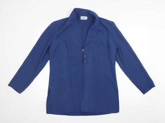 Eurofashion Womens Blue   Jacket  Size 14