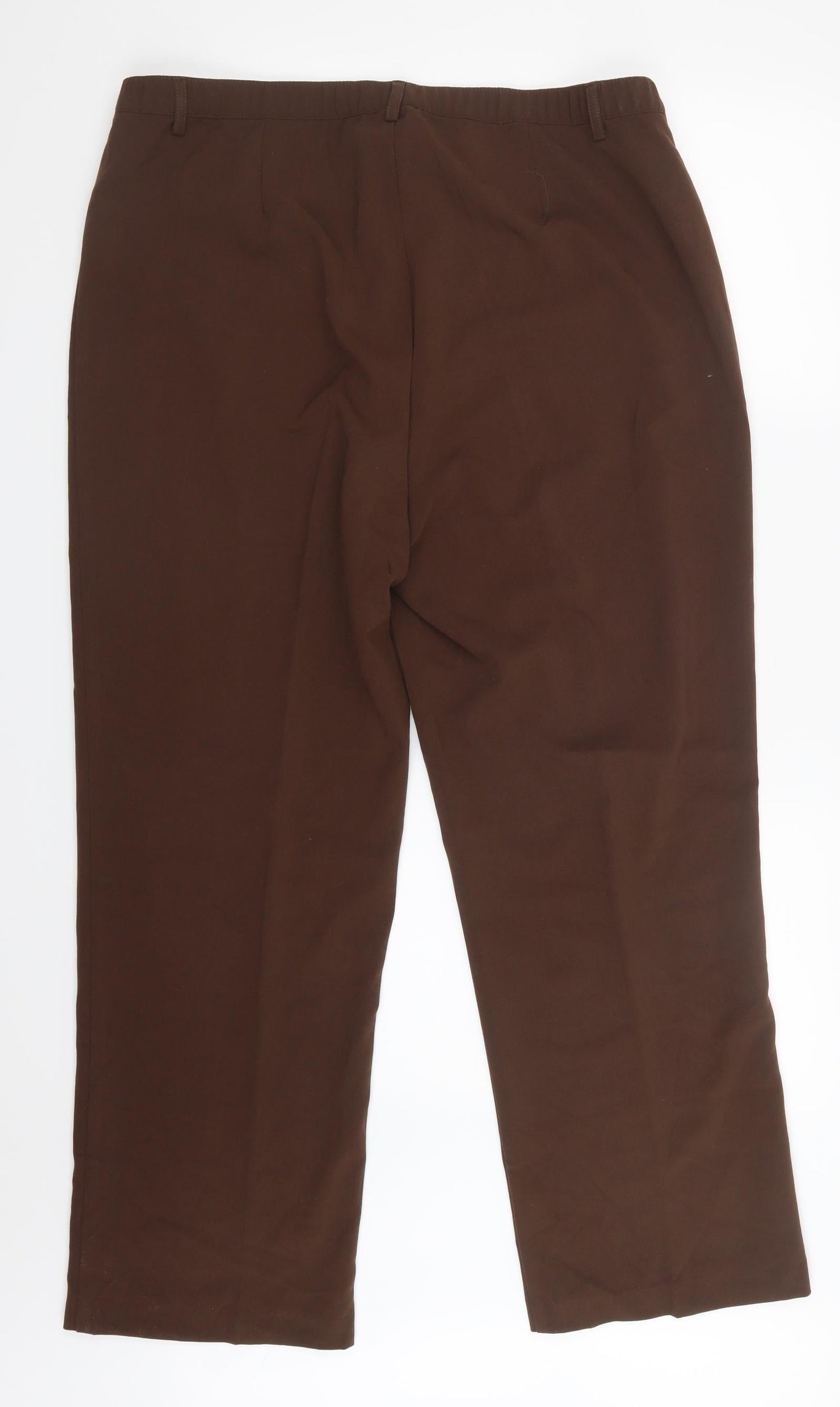 Damart Womens Brown   Trousers  Size 20 L28 in