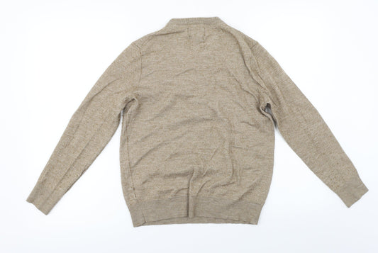 Saville Row  Womens Brown   Pullover Jumper Size M