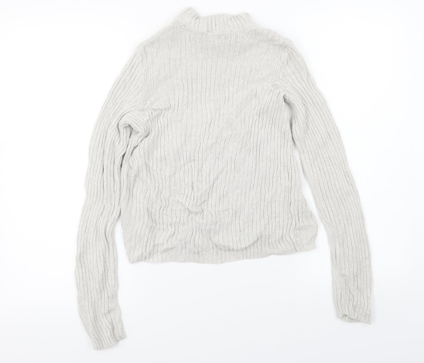 H&M  Womens Grey   Pullover Jumper Size XS