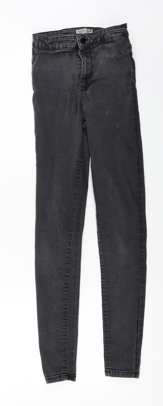 denim co Womens Grey   Skinny Jeans Size 10 L27 in