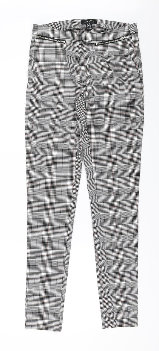 New Look Womens Black   Trousers  Size 10 L29.5 in