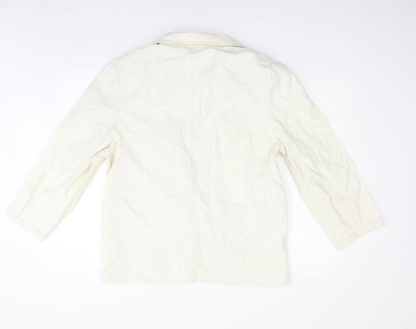 ST MICHAEL Womens Beige   Jacket Blazer Size 16