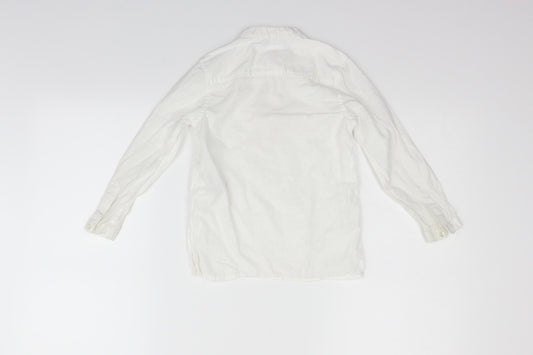 NEXT Girls White   Basic Button-Up Size 5 Years