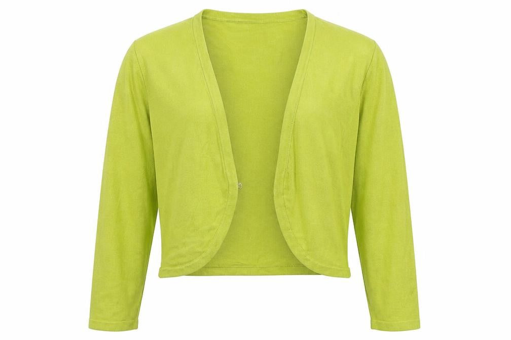 Preworn Girls Green   Cardigan Jumper Size M