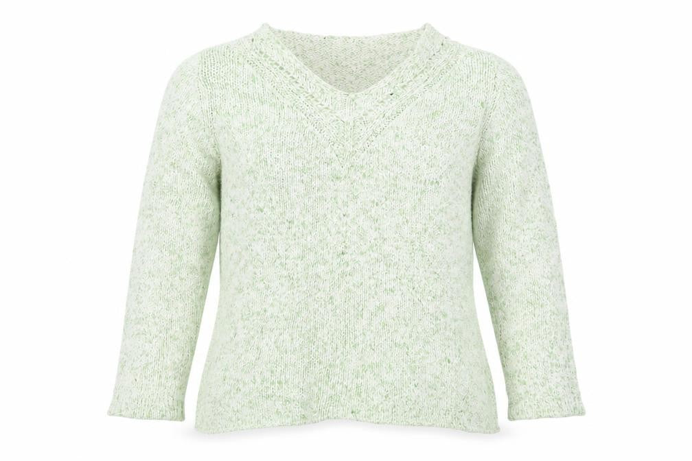 Dash Womens Green   Pullover Jumper Size 10