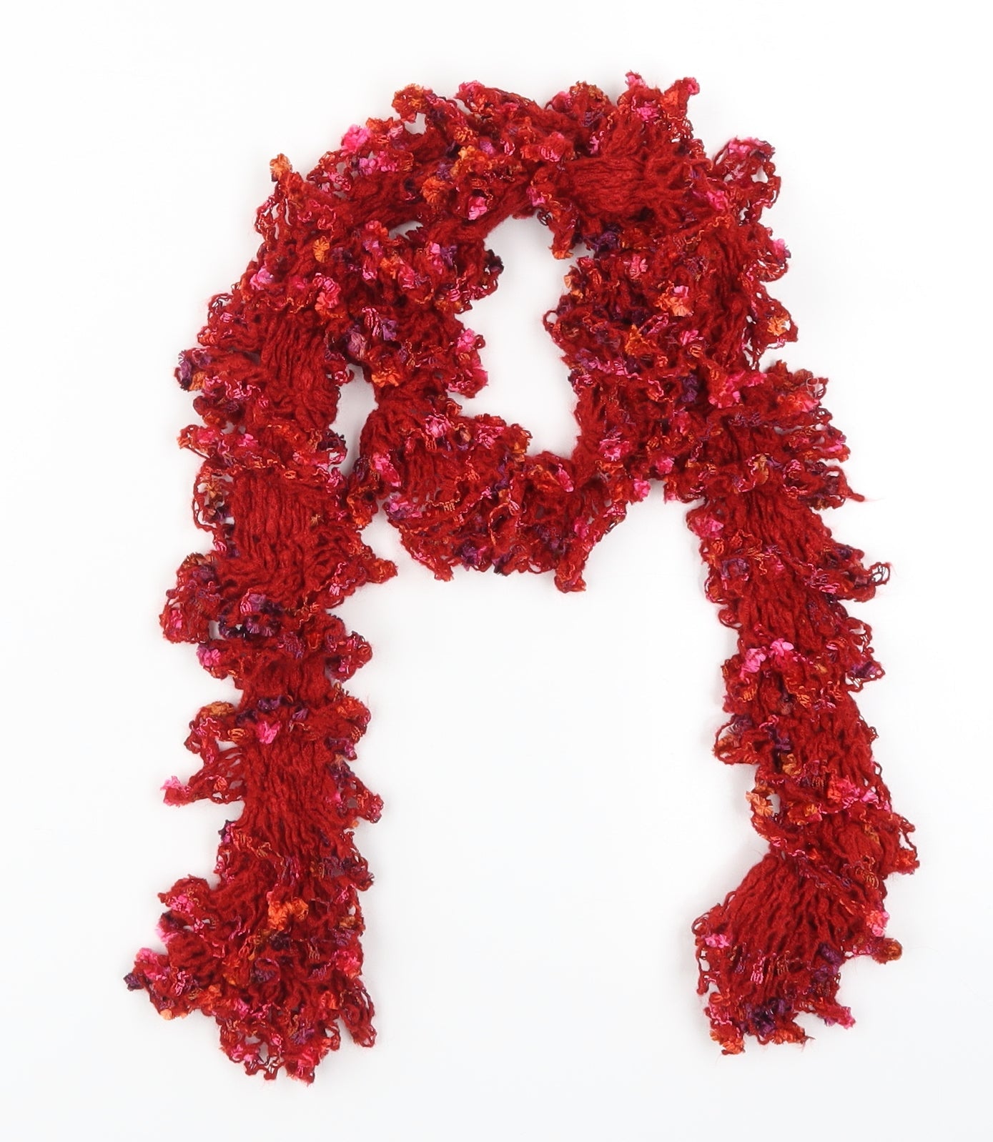Preworn Womens Red    Scarf