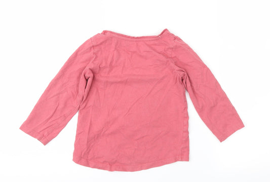 Nutmeg Girls Pink   Basic T-Shirt Size 2-3 Years