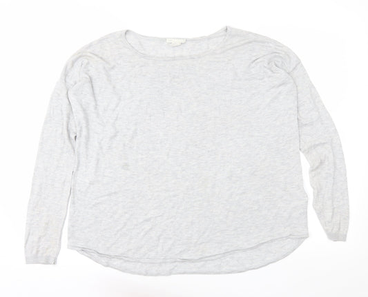 H&M Womens Grey   Pullover Jumper Size M