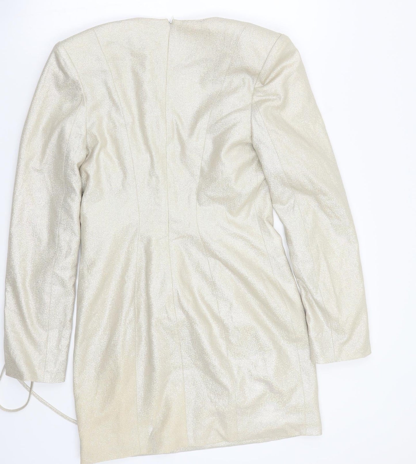 Misspap Womens Silver   A-Line  Size 14