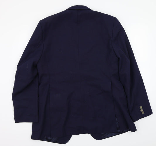 Preworn Mens Blue   Jacket Suit Jacket