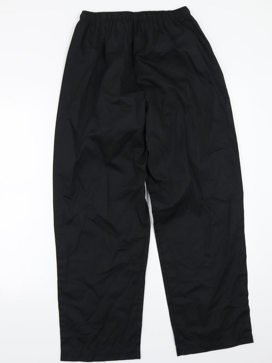 Imagework Womens Black   Trousers  Size L L30 in