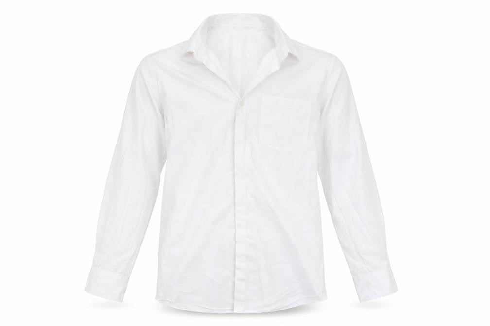 George Girls White  Rayon Basic Button-Up Size 15 Years