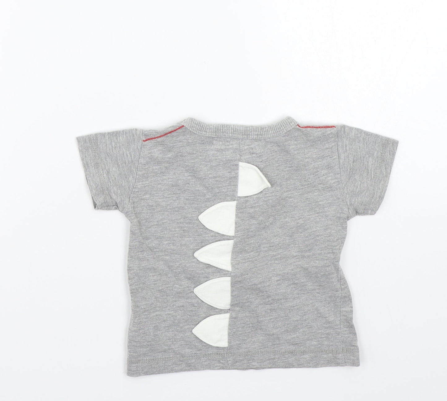 NEXT Baby Grey   Basic T-Shirt Size 3-6 Months