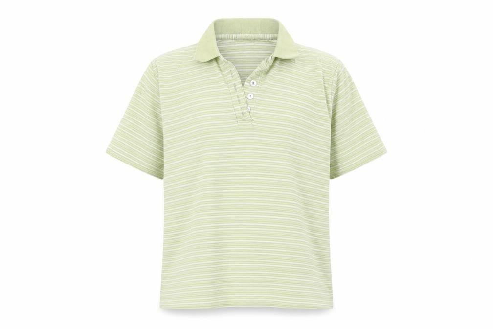 EWM Womens Grey Striped  Basic T-Shirt Size M