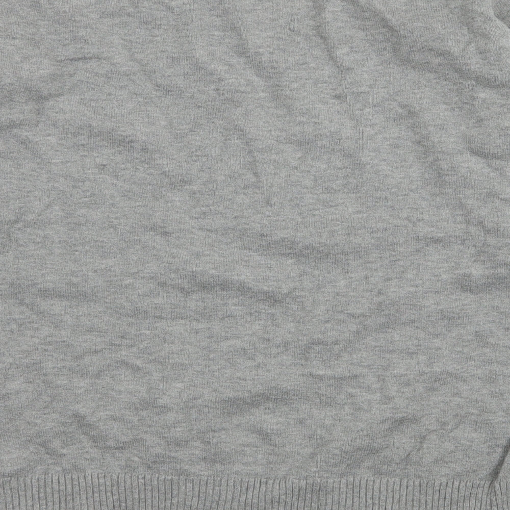 CKS Boys Grey  Knit Pullover Jumper Size 12 Years