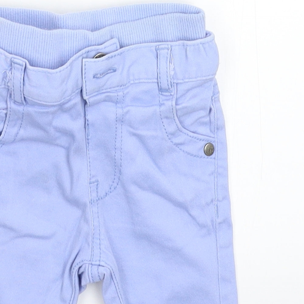 Marks and Spencer Baby Blue  Denim Capri Jeans Size 3-6 Months