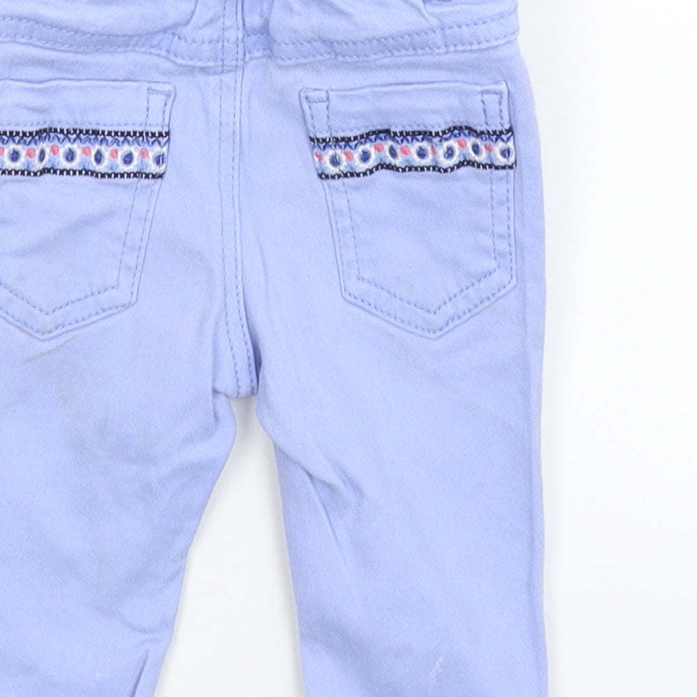 Marks and Spencer Baby Blue  Denim Capri Jeans Size 3-6 Months