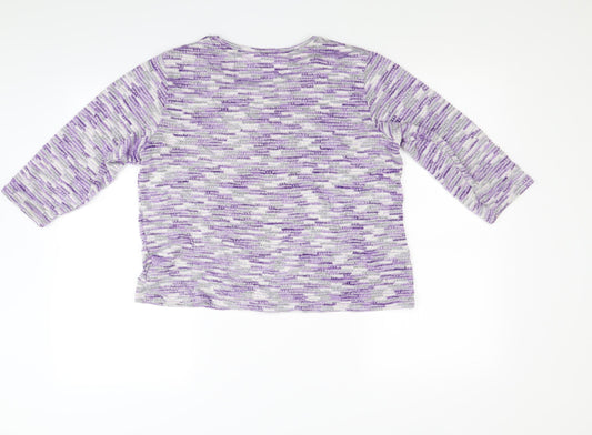 Preworn Womens Purple   Pullover Jumper Size M