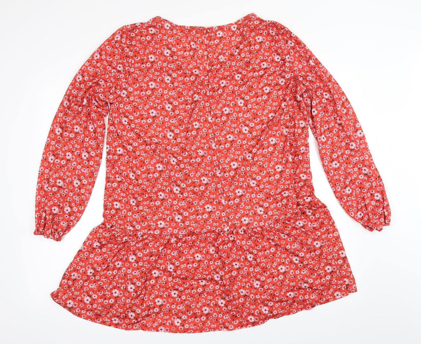 ASOS Womens Orange Floral  Shift  Size 16