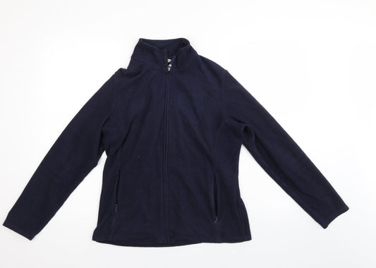 M&S Womens Blue   Windbreaker Jacket Size 14