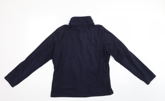 M&S Womens Blue   Windbreaker Jacket Size 14