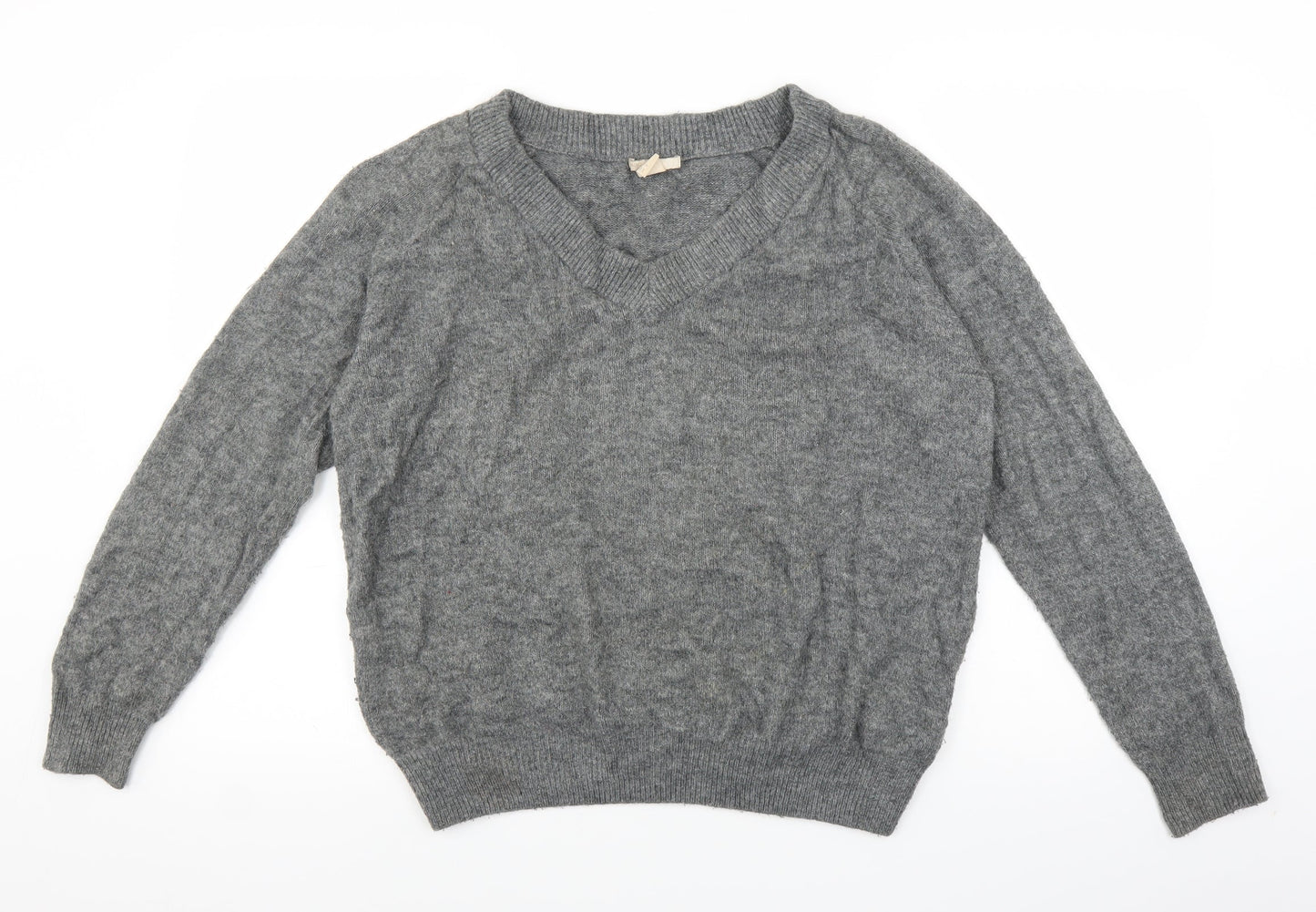 H&M Womens Grey   Pullover Jumper Size M
