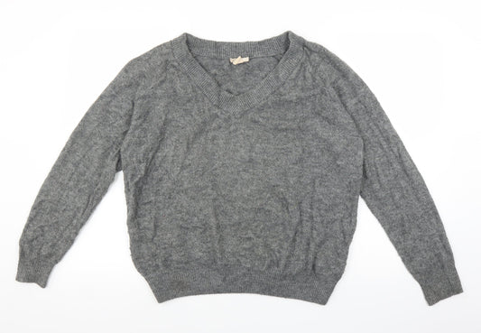 H&M Womens Grey   Pullover Jumper Size M