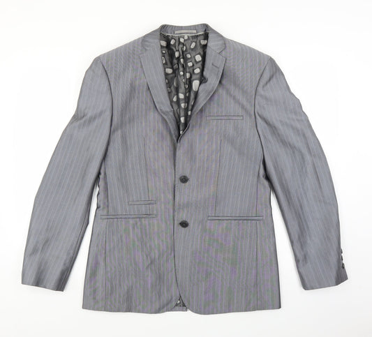Stonebridge Mens Grey   Jacket Suit Jacket Size 36