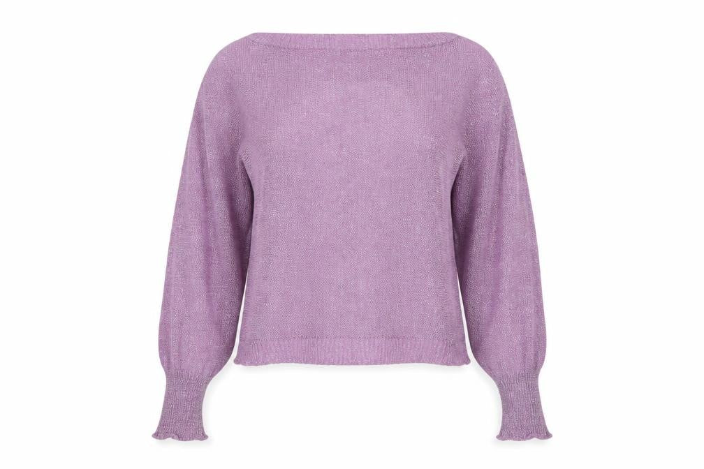 Willow Womens Purple   Pullover Jumper One Size