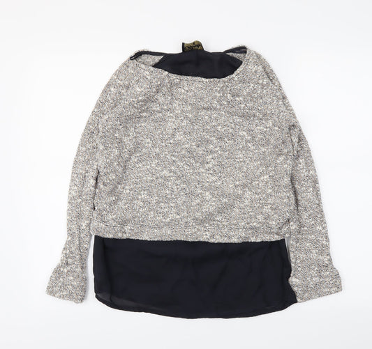 NEXT Womens Grey   Pullover Jumper Size 6